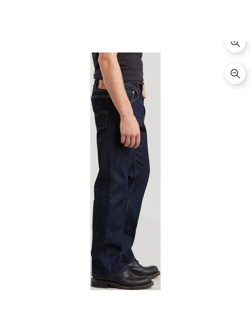 LEVI'S 517 Jeans Mens Bootcut Fit Dark Denim Size 40 X 30 Minimalist Work Preppy
